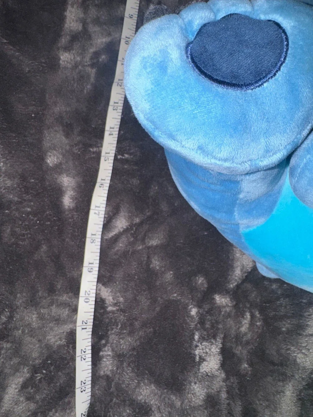 Stitch Plush Toy 18 Inch Blue Disney Character Soft Stuffed Animal